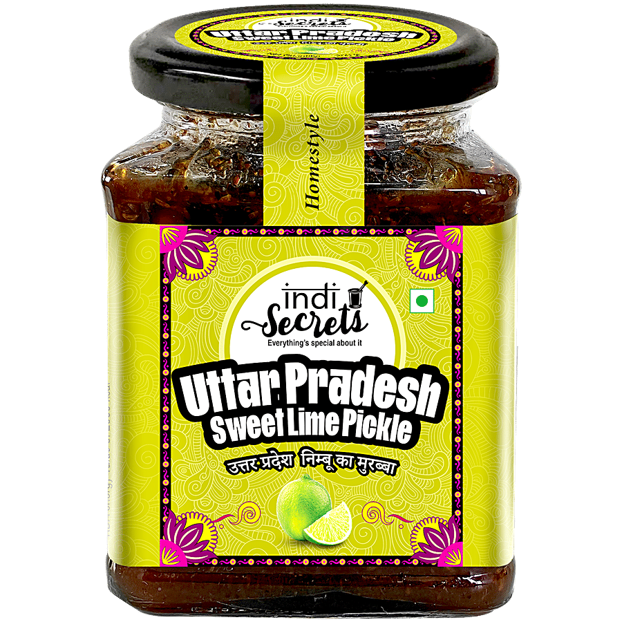 indiSecrets Uttar Pradesh Sweet Lime Pickle