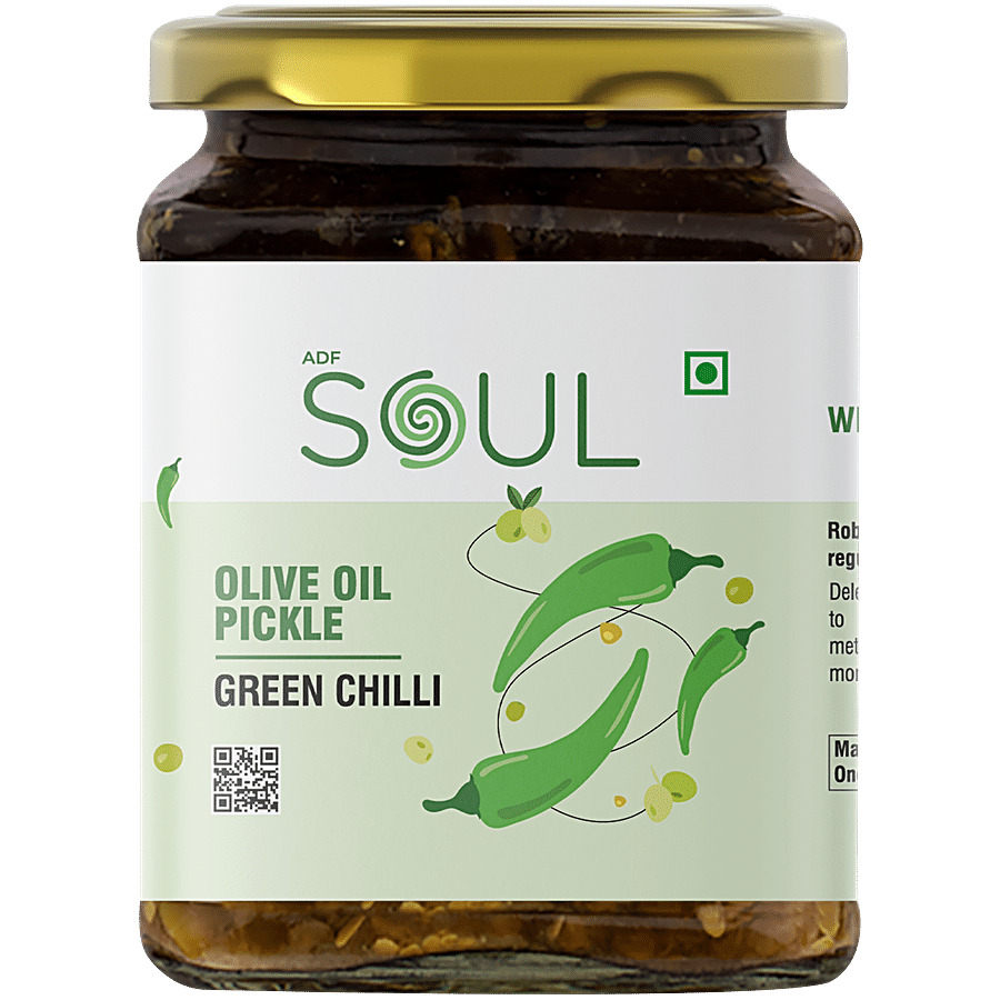 ADF Soul Olive Oil Pickle - Green Chilli