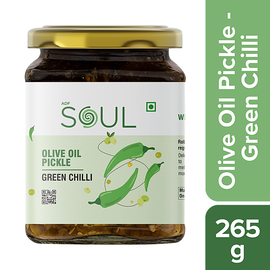 ADF Soul Olive Oil Pickle - Green Chilli