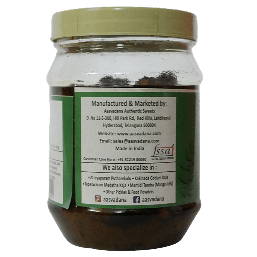 Aasvadana Gongura Pickle