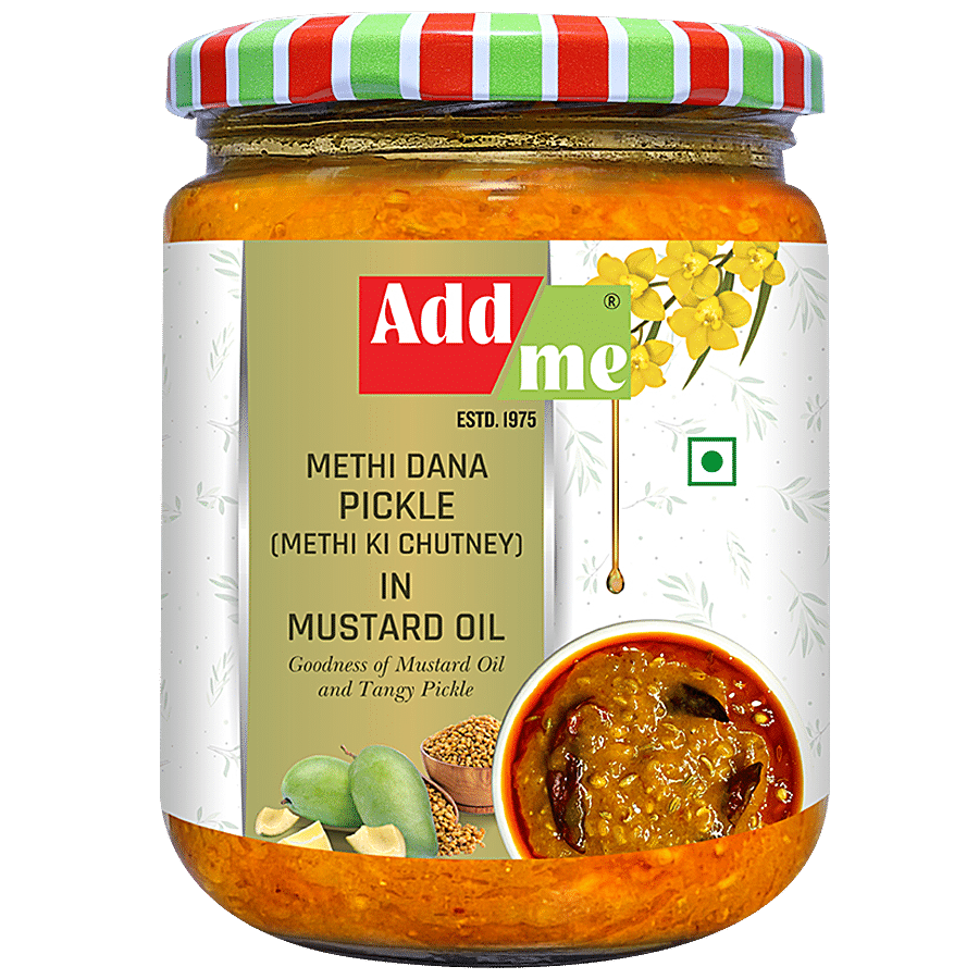 Add Me Methi Dana Pickle - In Mustard Oil