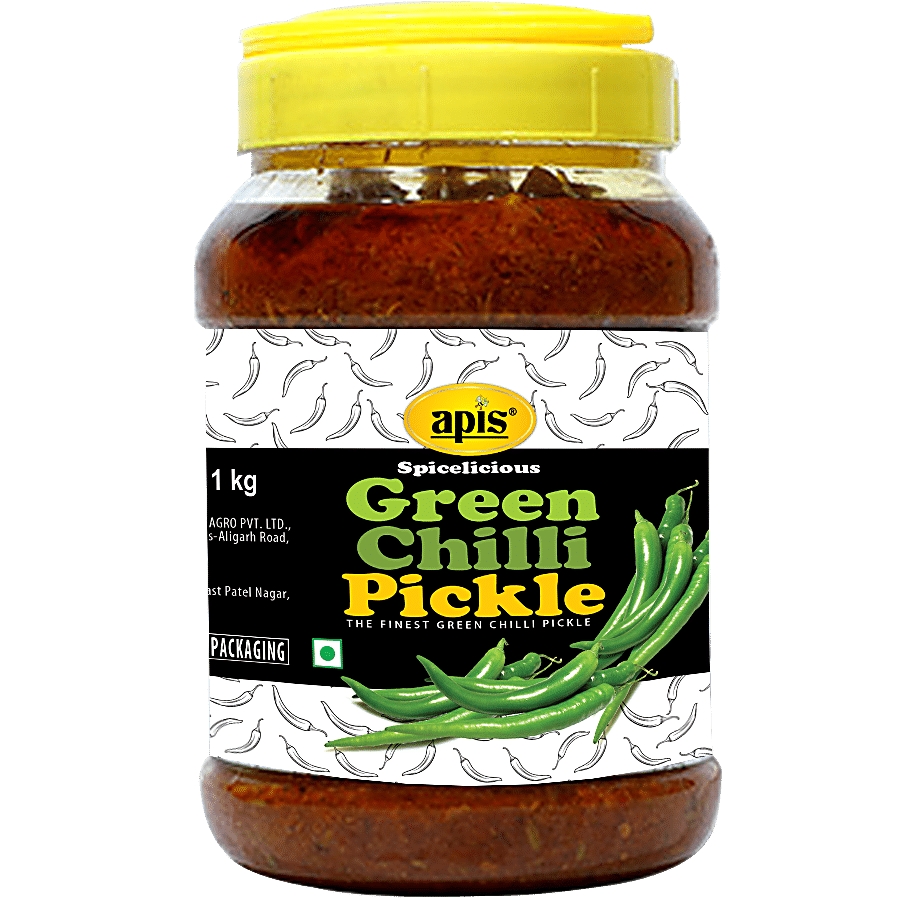 Apis Green Chilli Pickle