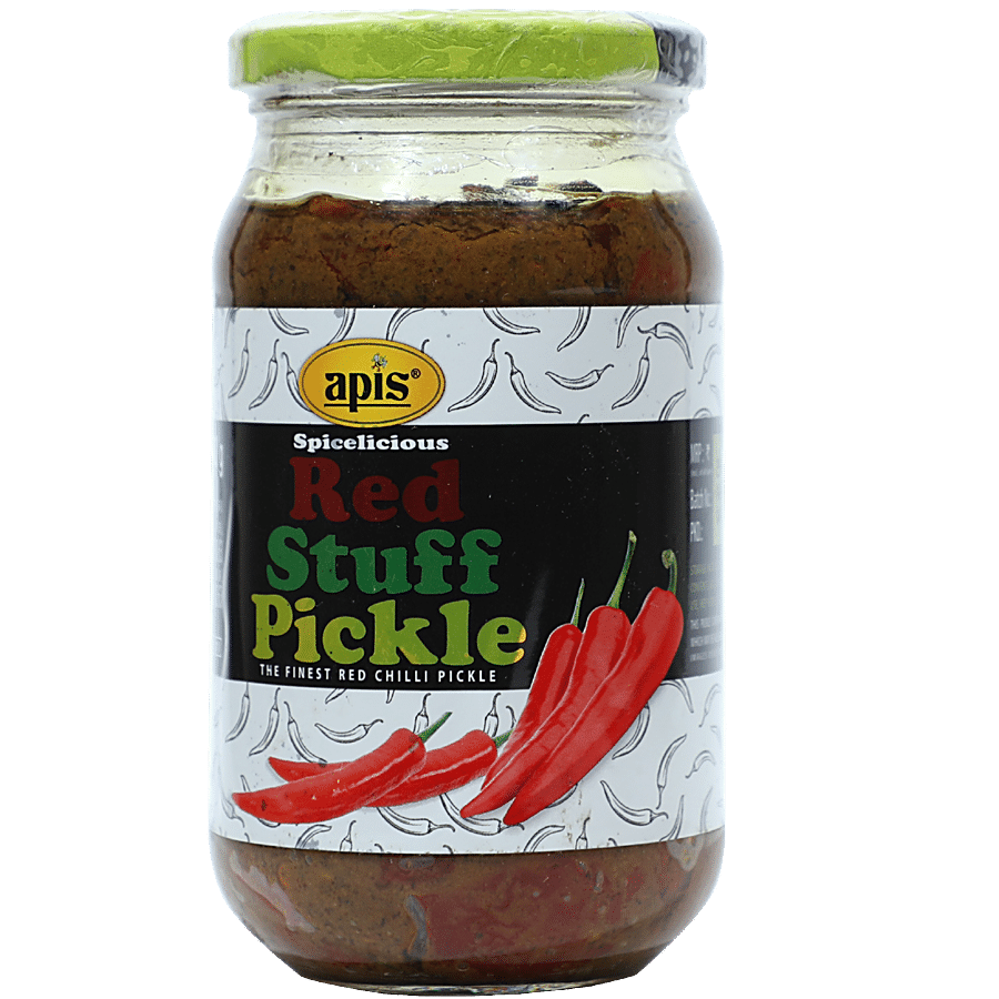 Apis Red Stuffed Chilli Pickle