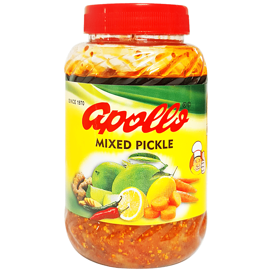 Apollo Mixed Pickle - Tangy & Spicy