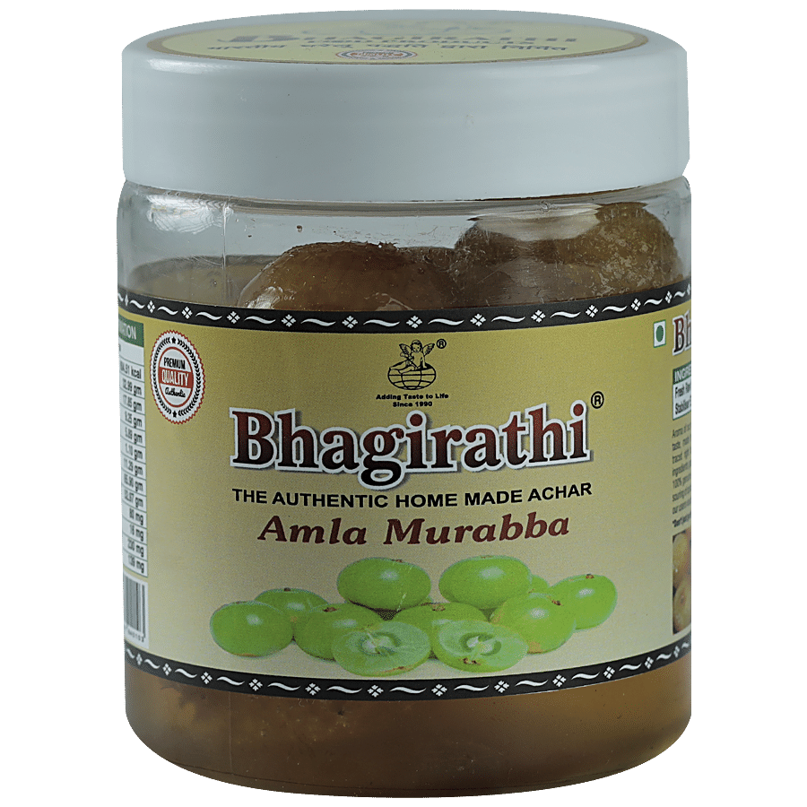 Bhagirathi Amla Murabba Indian Gooseberry - Authentic Home Made Achar