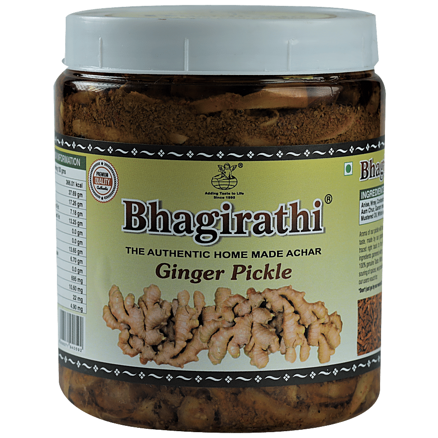 Bhagirathi Ginger Pickle - Authentic Home Made Achar