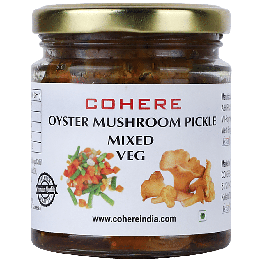 Cohere Oyster Mushroom Pickle - Mixed Veg