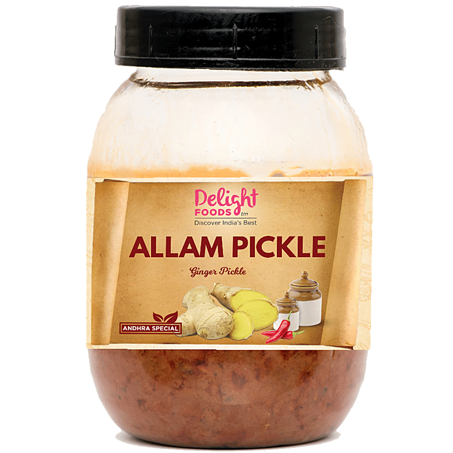 Delight Foods Andhra Special Allam/Ginger Pickle