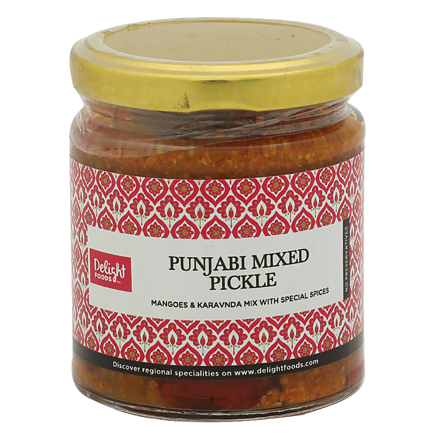 Delight Foods Pickle - Special Punjabi Mixed