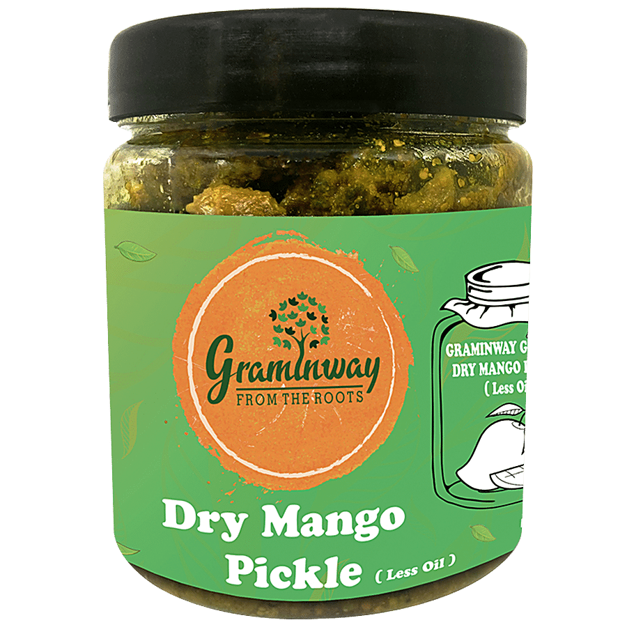 Graminway From The Roots - Dry Mango Pickle (Less Oil)