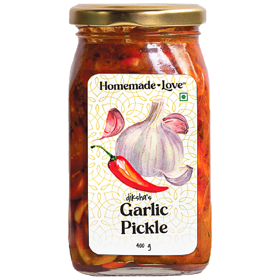 Homemade Love Garlic Pickle - Contains Vitamin C