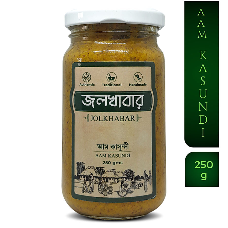 JOLKHABAR Handmade Aam Kasundi - Mango Kasundi