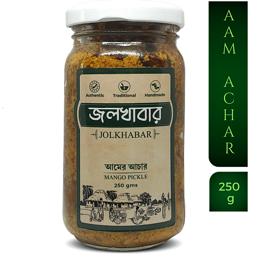 JOLKHABAR Handmade Mango Pickle - Aam Er Aachar