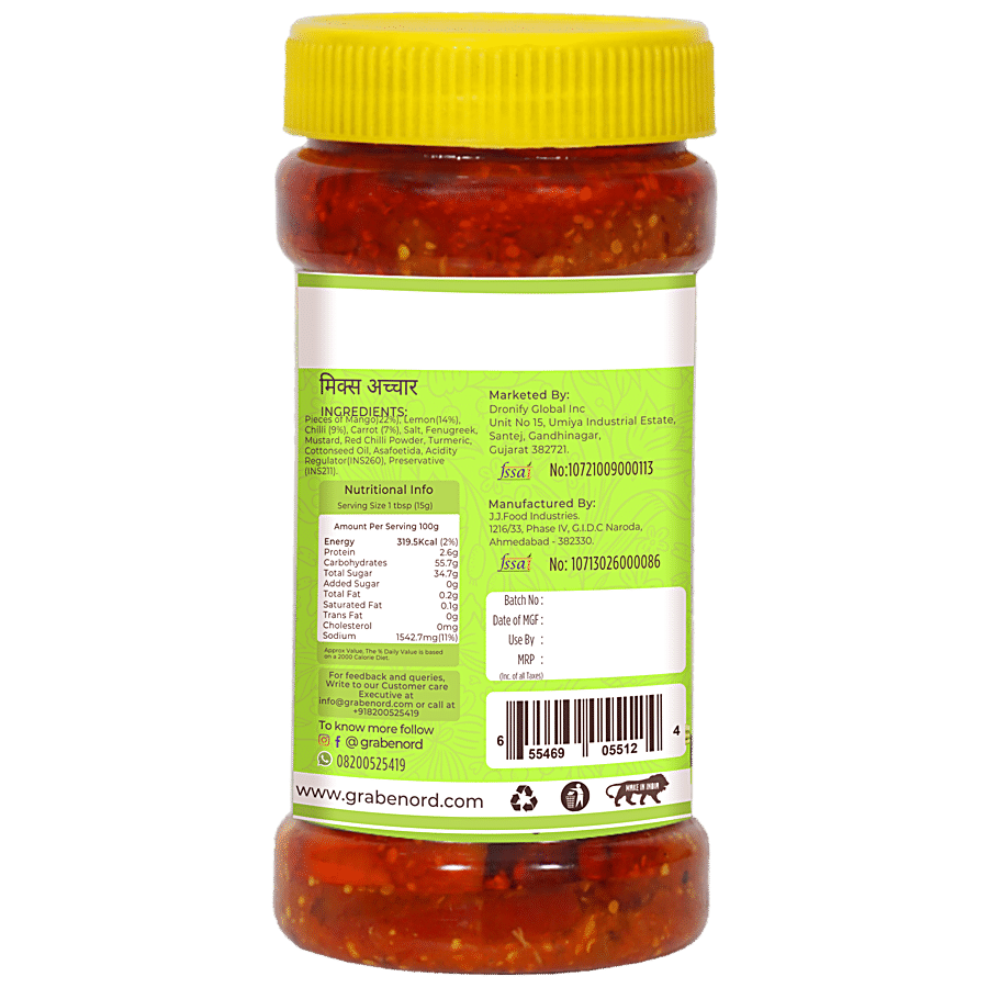 Madhur Grabenord Mixed Pickle 350g