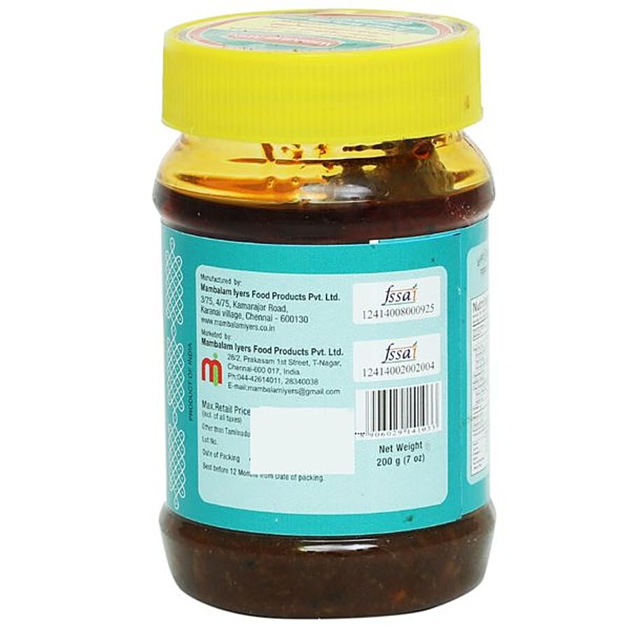 Mambalam Iyers Pickle - Garlic