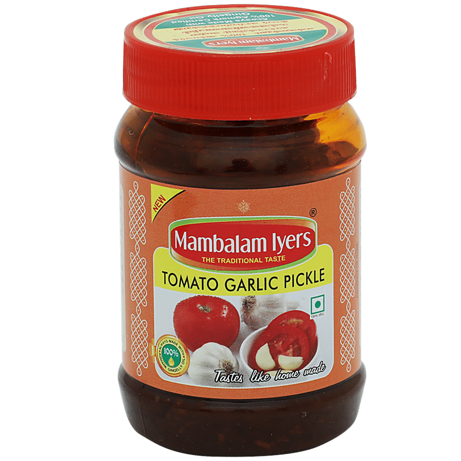 Mambalam Iyers Pickle - Tomato Garlic