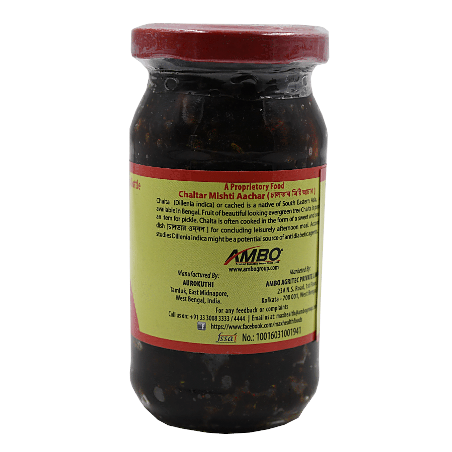 Max Health  Achar - Chaltar Mishti