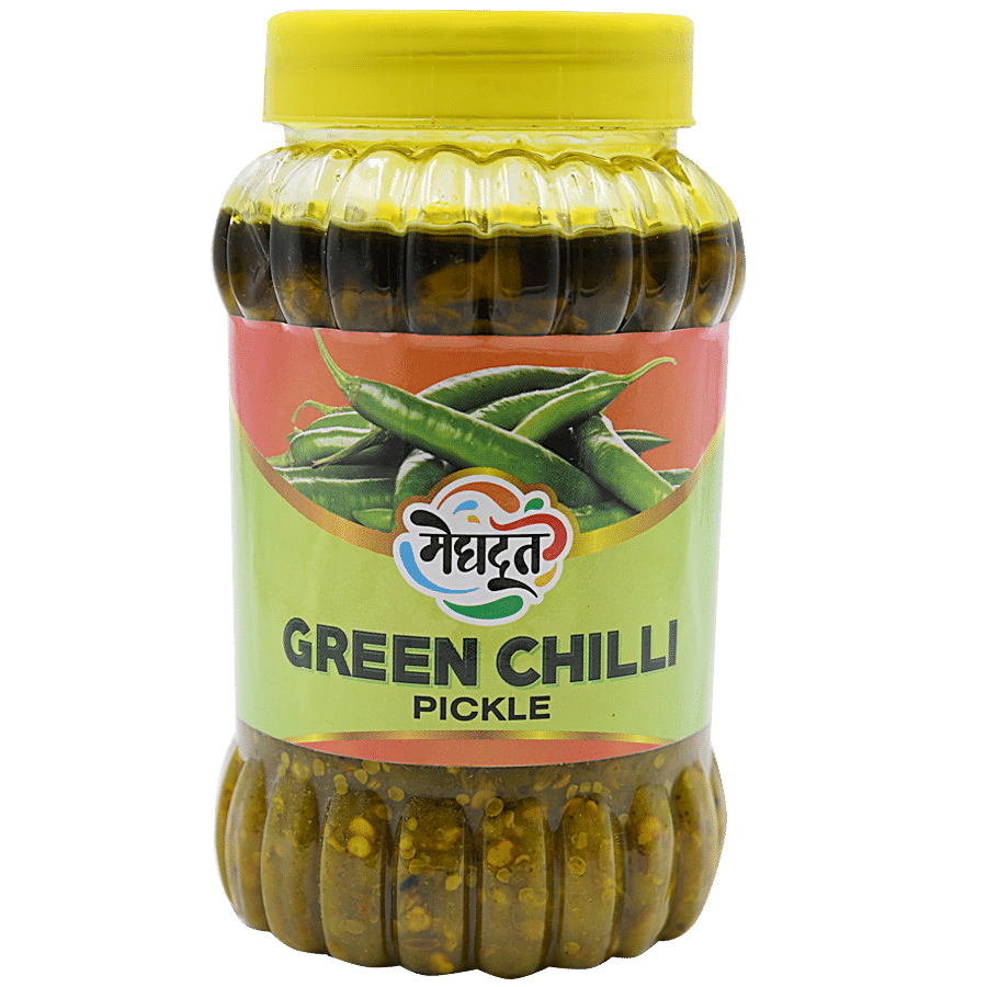 Meghdoot Pickle - Green Chilli