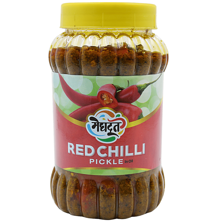 Meghdoot Pickle - Stuffed Red Chilli