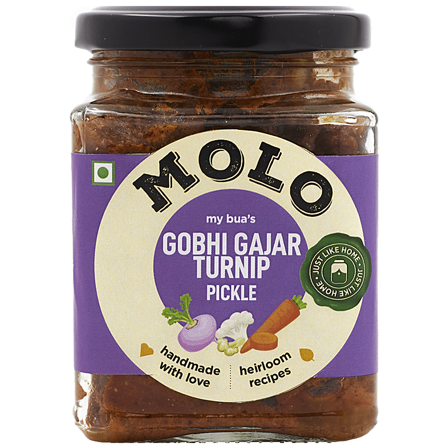 Molo My Bua's Gobhi Gajar & Turnip Pickle