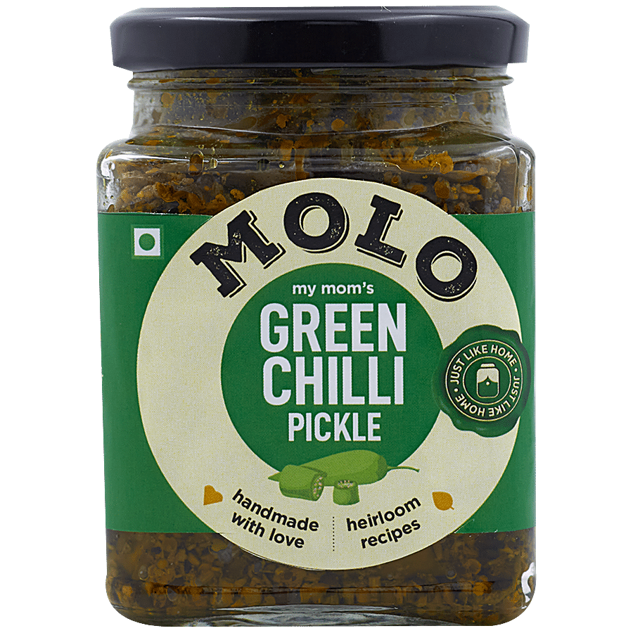 Molo My Mom's Green Chilli Pickle