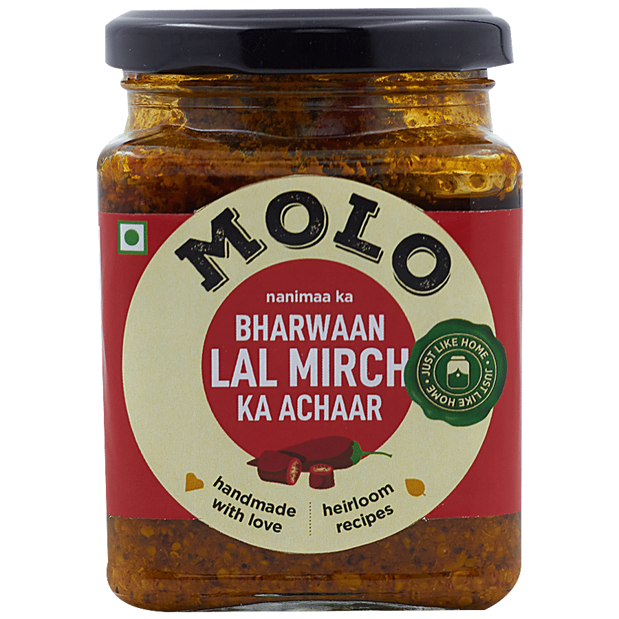 Molo My Nani's Stuffed Red Chilli Pickle