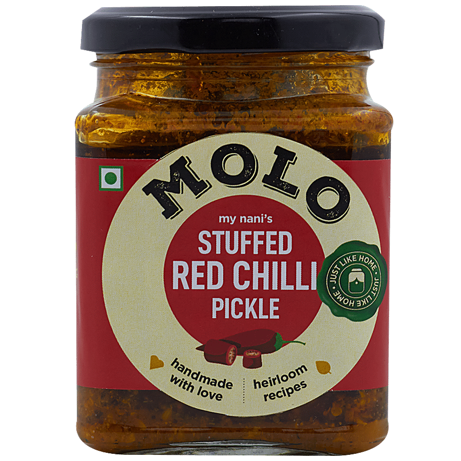 Molo My Nani's Stuffed Red Chilli Pickle