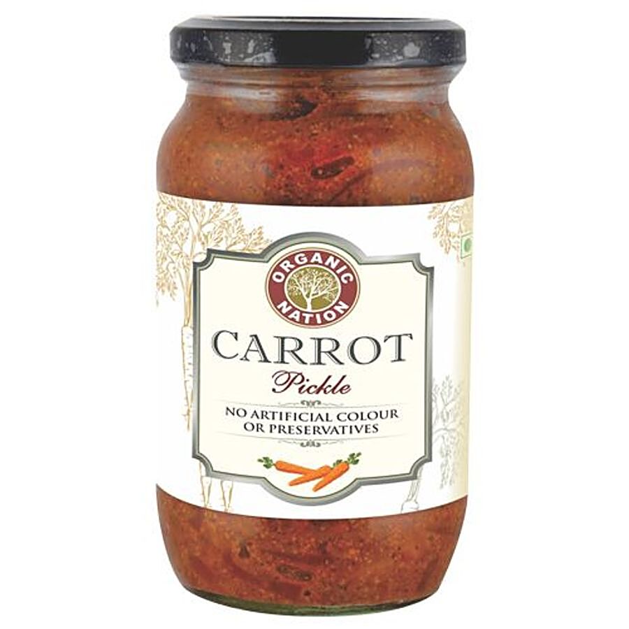 Organic Nation Pickle - Carrot