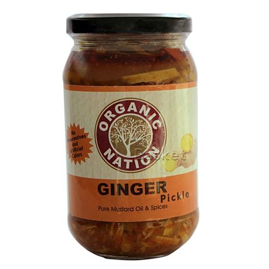 Organic Nation Pickle - Ginger