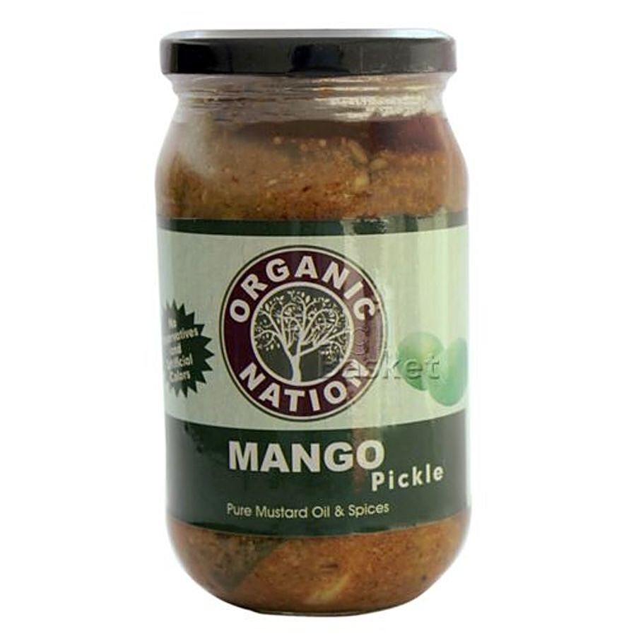 Organic Nation Pickle - Mango