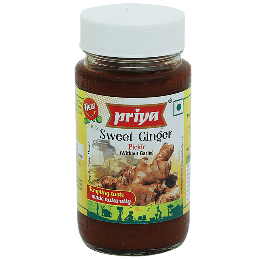 Priya Pickle - Sweet Ginger Without Garlic