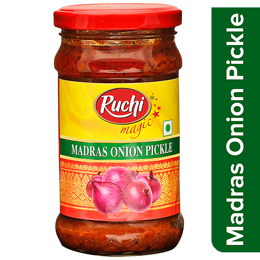 Ruchi magic Madras Onion Pickle - Authentic Taste & Flavour