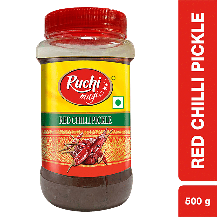 Ruchi magic Red Chilli Pickle - Accompaniment