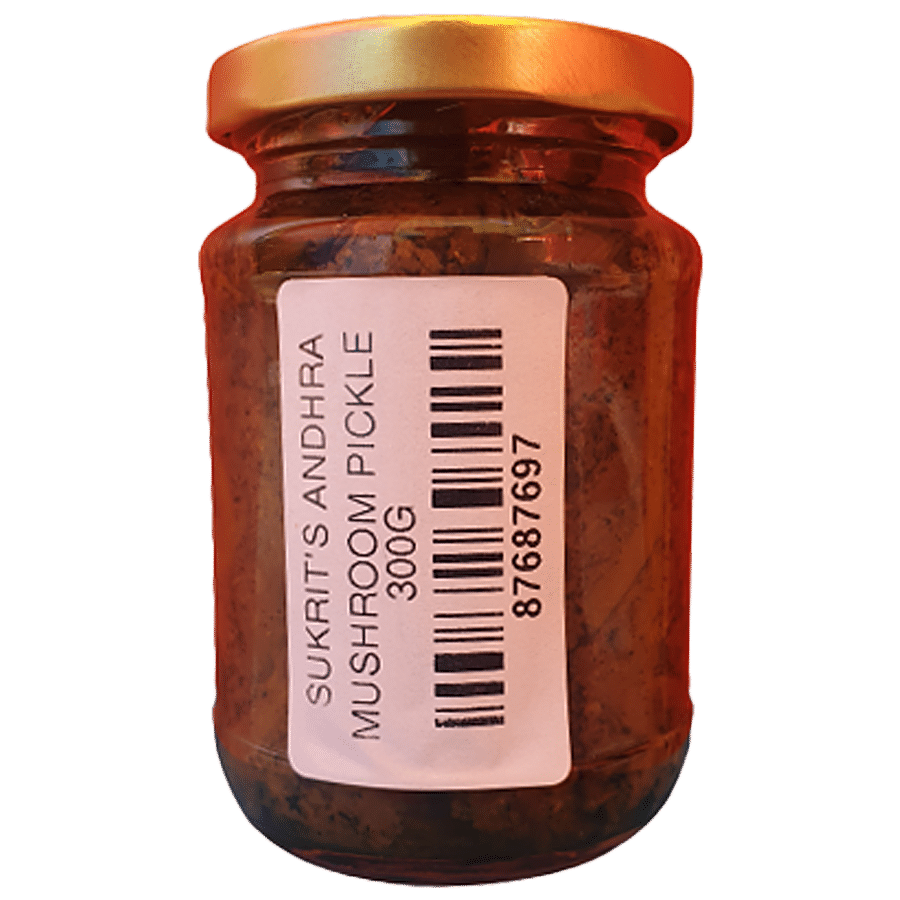 SUKRIT'S Andhra Mushroom Pickle