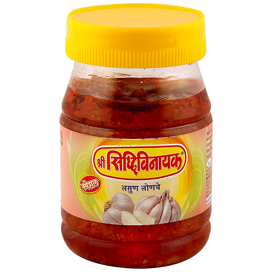 Shree Siddhivinayak Garlic Pickle - Traditional-style