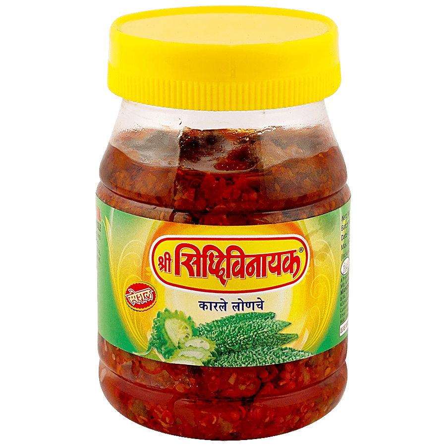 Shree Siddhivinayak Karela Pickle - Spicy