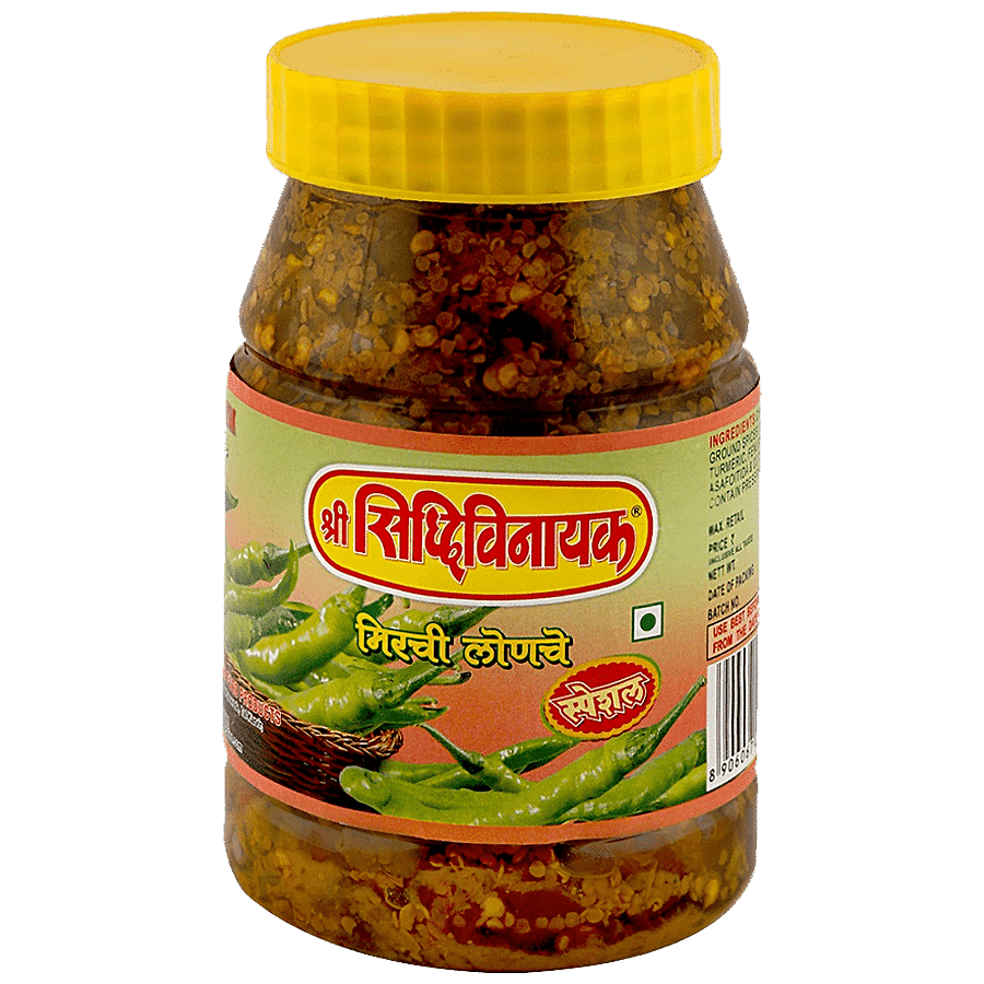 Shree Siddhivinayak Special Chilli Pickle - Traditional-style