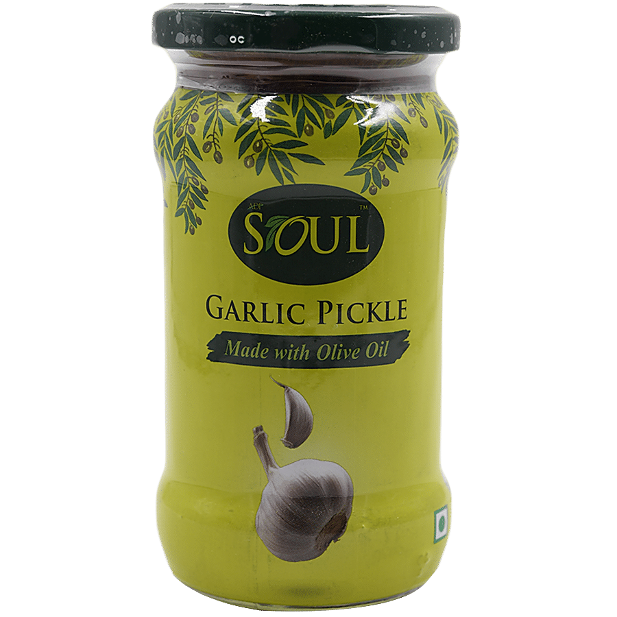 Soul  Garlic Pickle - In Olive Oil