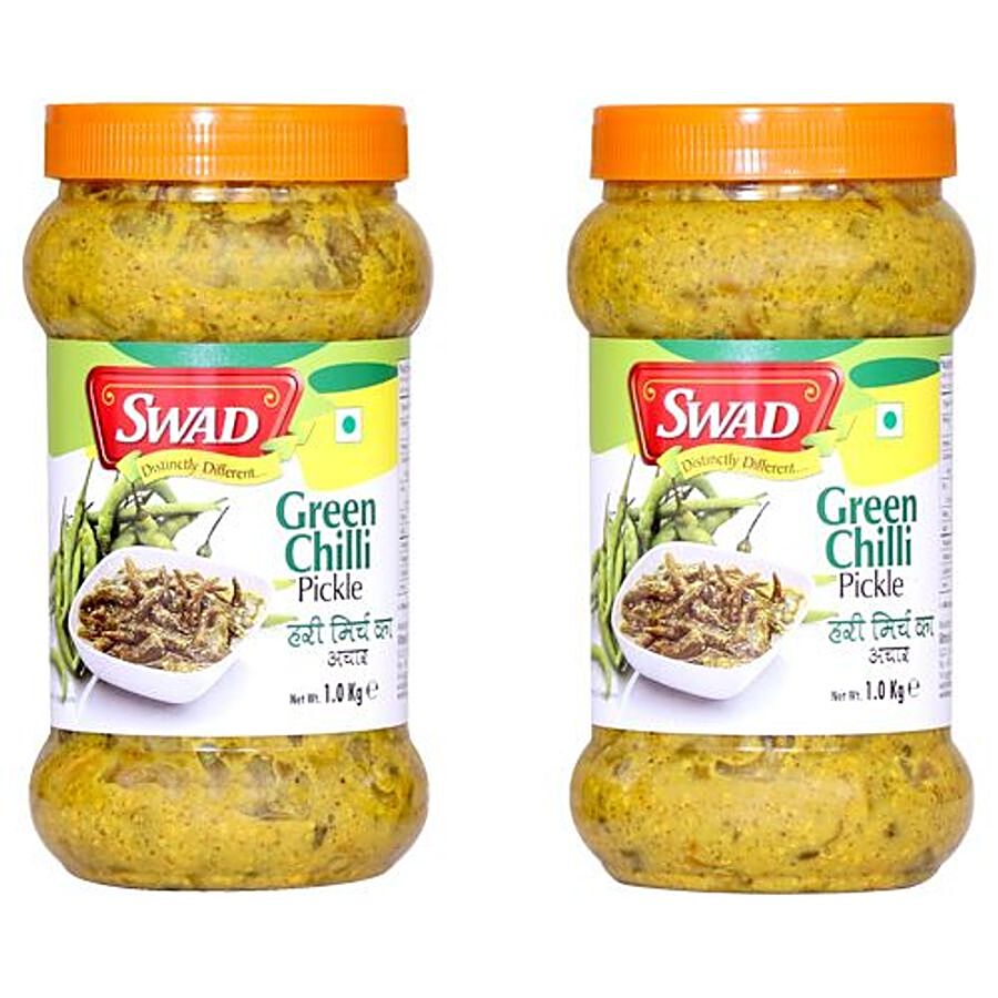 Swad Pickle - Green Chili