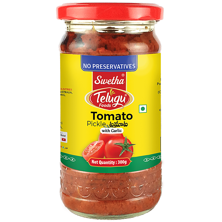 Swetha Telugu foods Telugu Foods Pickle - Tomato