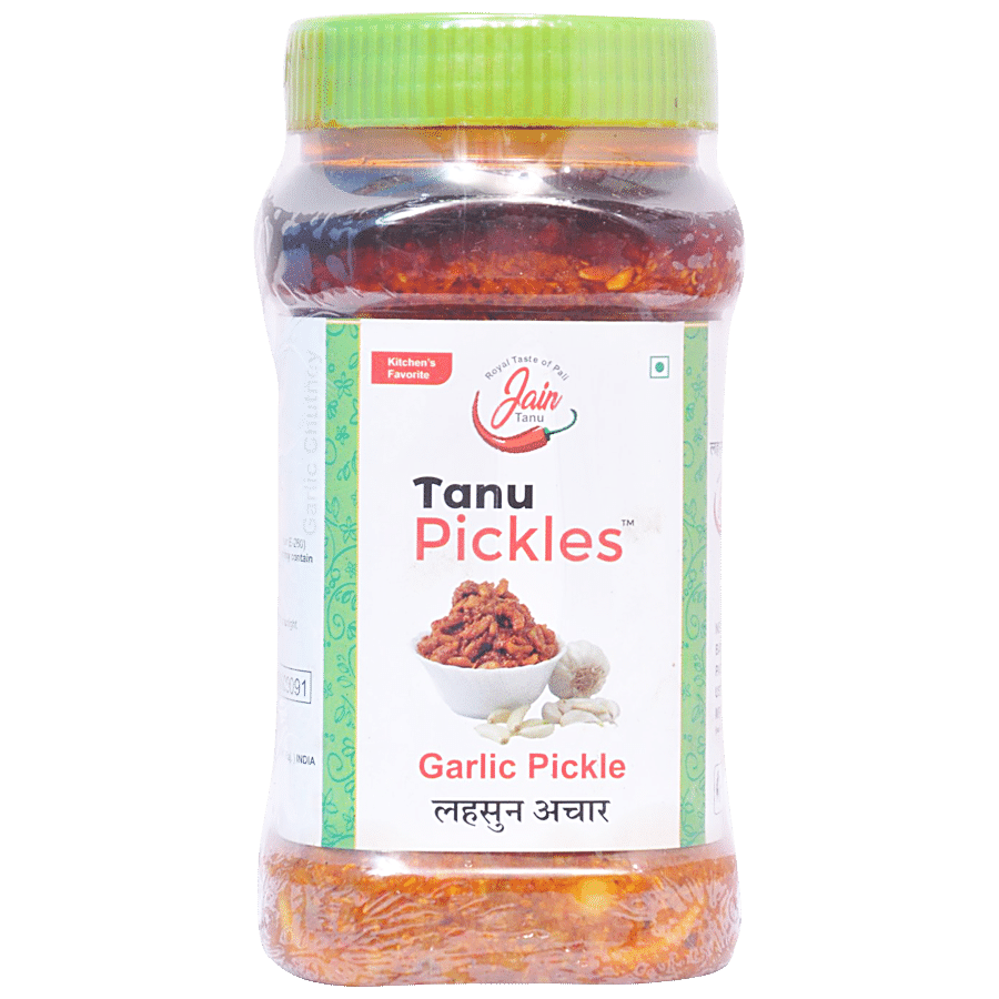 Tanu Pickles Garlic Pickle