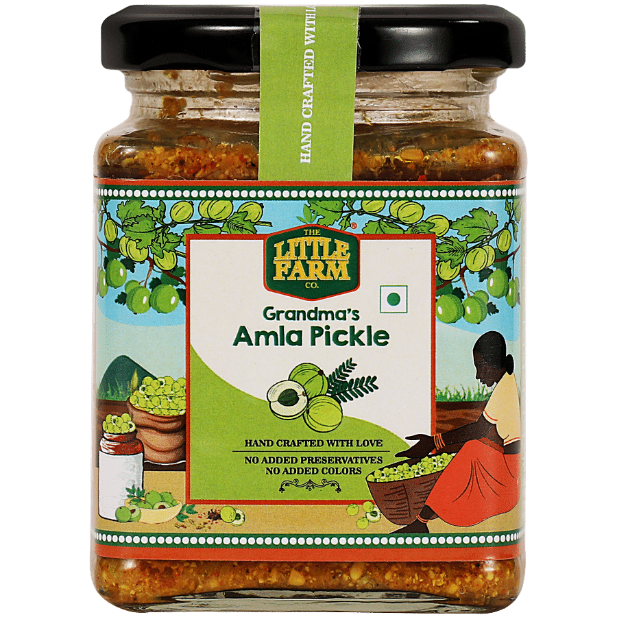 The Little Farm Co Amla Pickle - Rich In Vitamin C