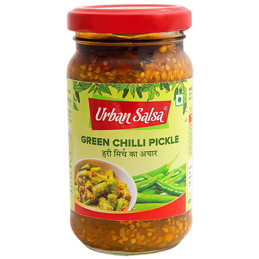 URBAN SALSA Green Chilli Pickle