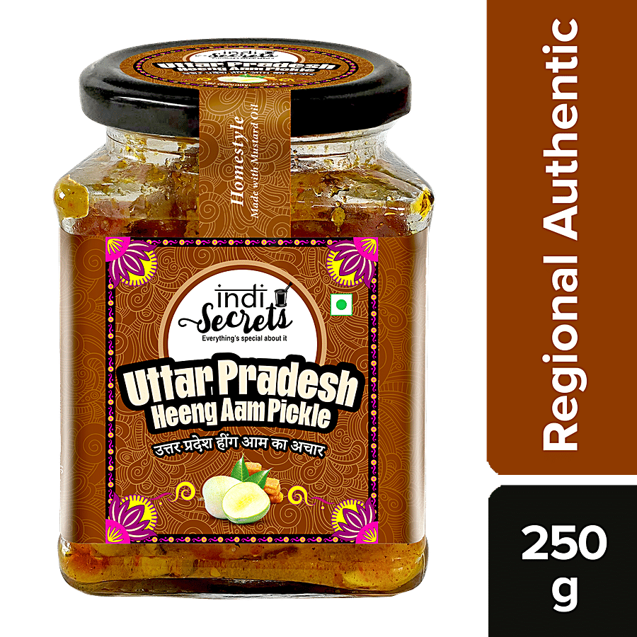 indiSecrets Uttar Pradesh Heeng Aam Pickle