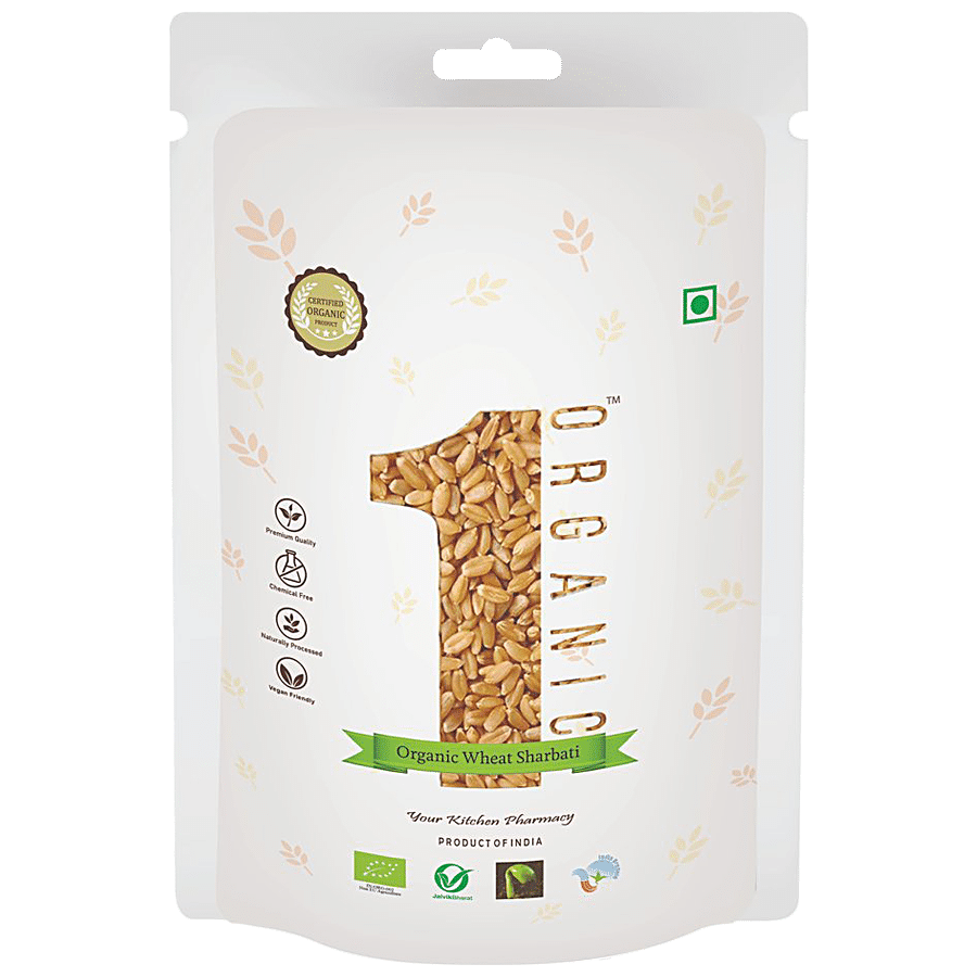 1Organic Wheat Sharbati - Rich In Vitamin