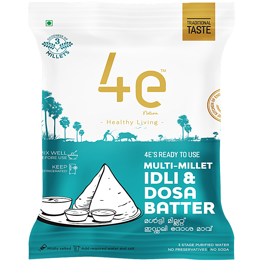 4e Multi-Millet Idli Dosa Batter - Rich In Protein