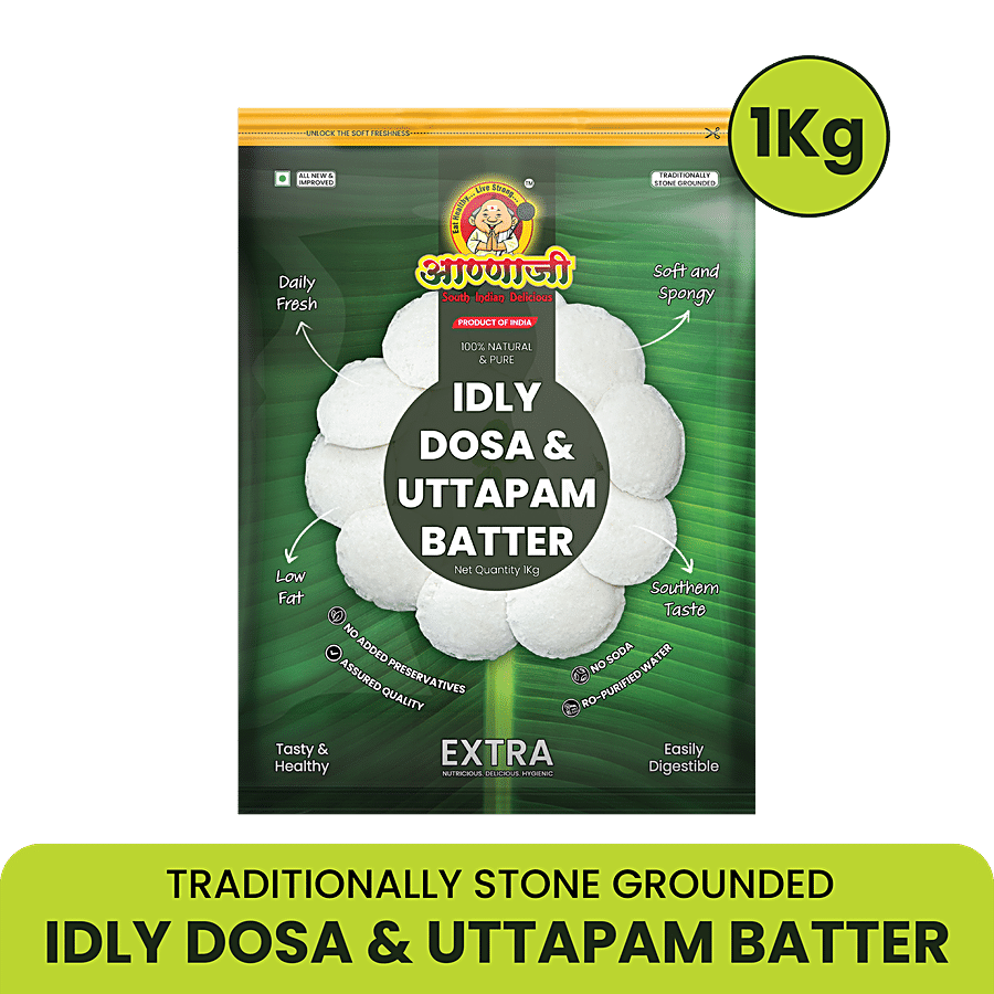 AANNAJI Idly Dosa Uttapam Special Batter - Natural & Healthy