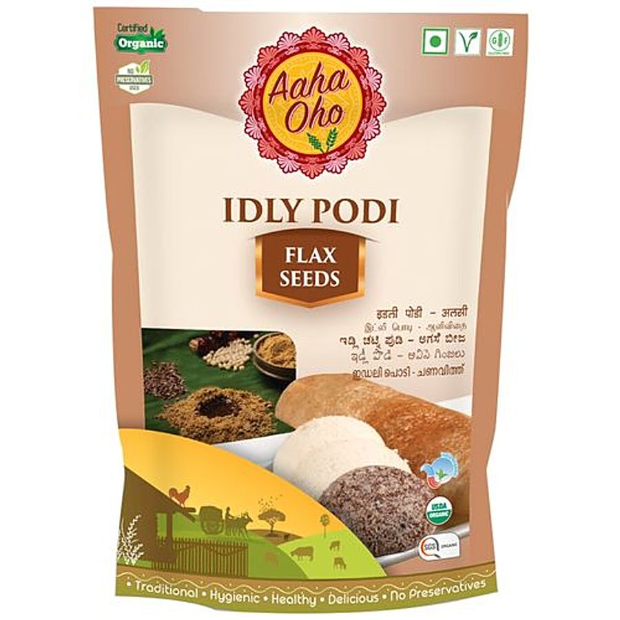 Aaha Oho Idly Podi - Flax Seeds