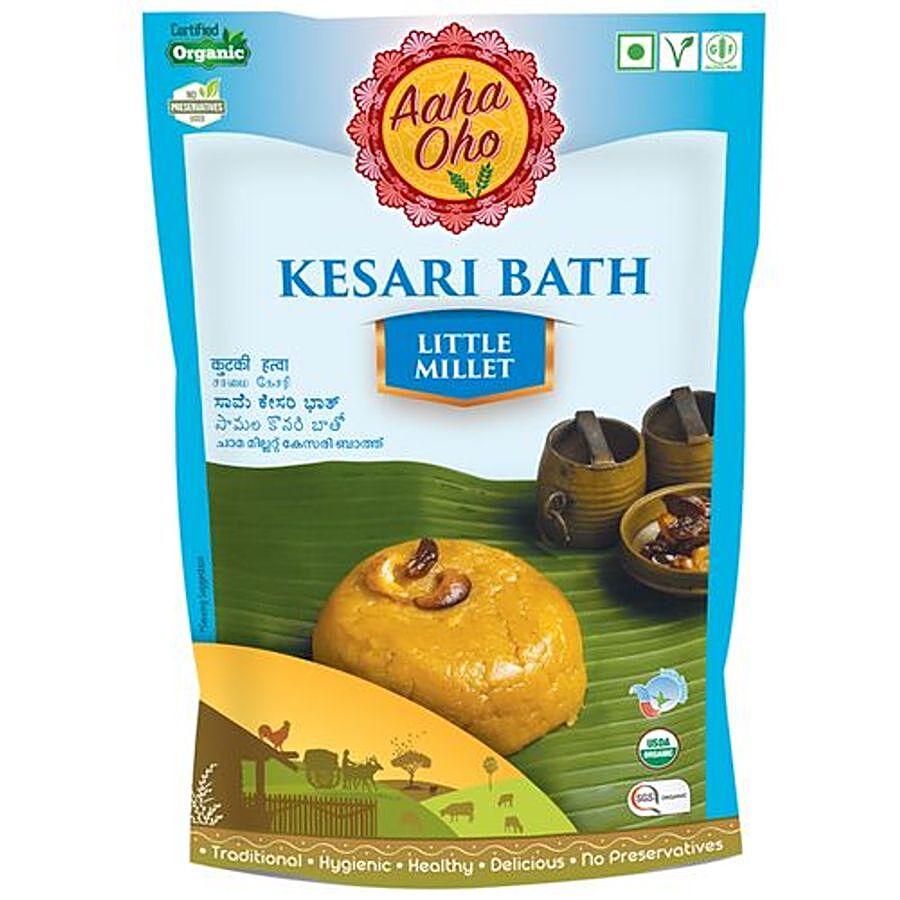 Aaha Oho Kesari Bath - Little Millet