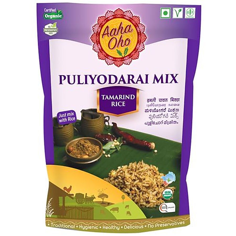 Aaha Oho Puliyodarai Mix - Tamarind Rice